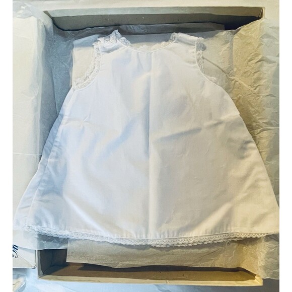 Vintage Phyllis Baby Wear Christening Set Dress Coat Bonnet Shoes Bibs Boxed - Picture 5 of 14